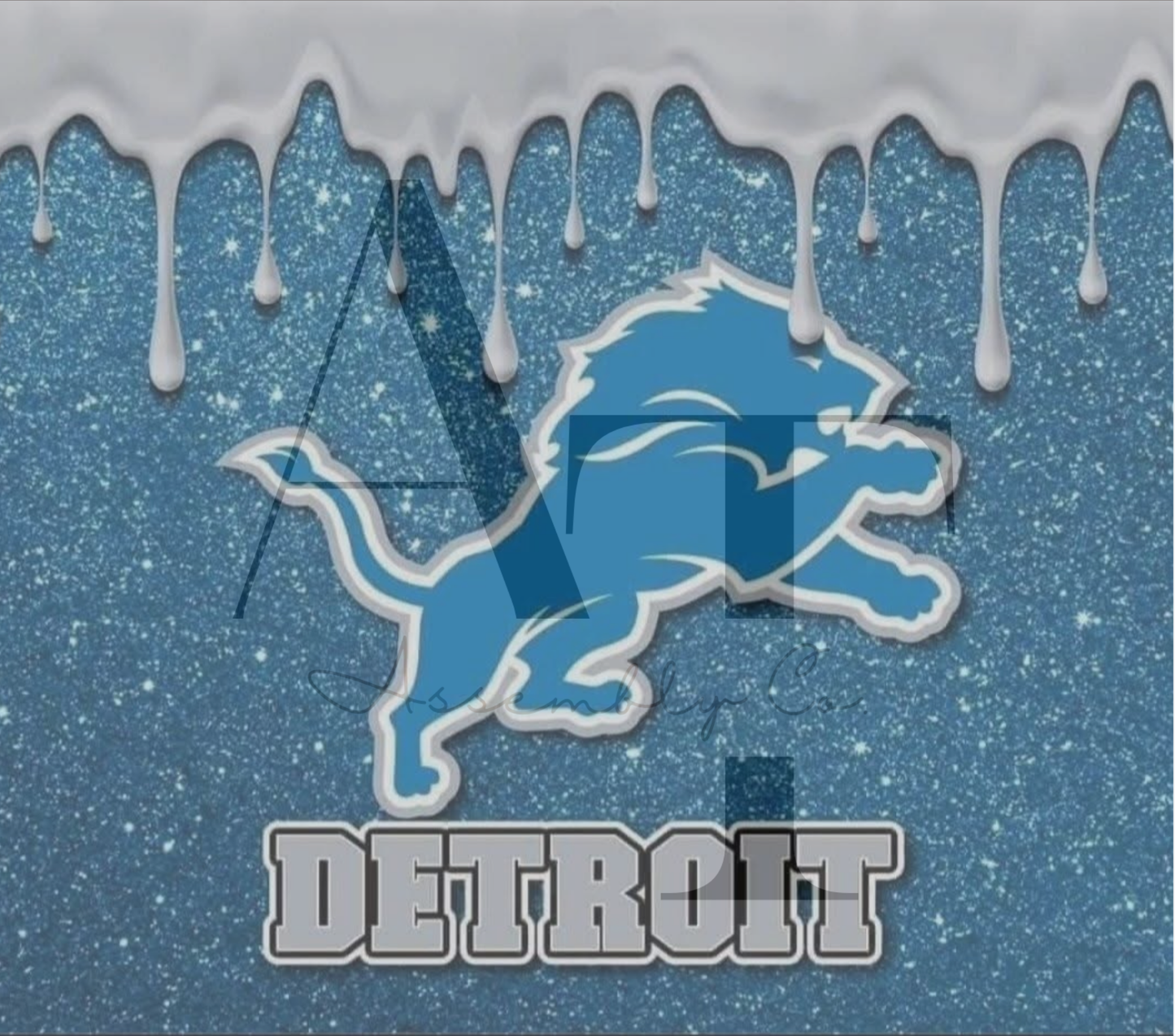 Blue Lions Tumbler | 20oz Stainless Steel Insulated Cup – Game Day Fan Gift