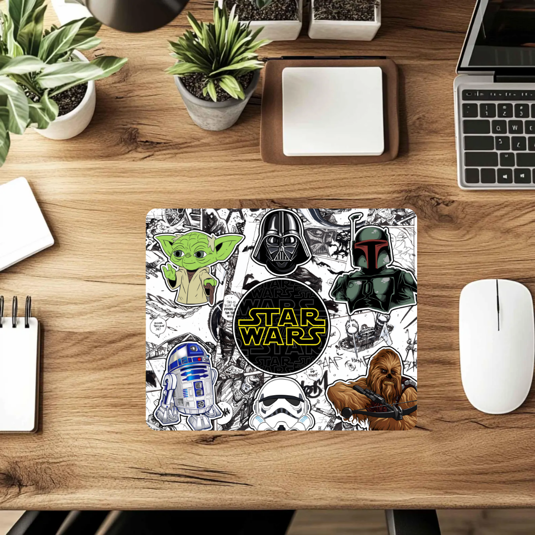 Galaxy Heroes Mousepad – Space Adventure Desk Mat