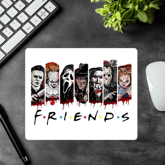 Halloween Friends Mousepad – Spooky Fun Desk Mat