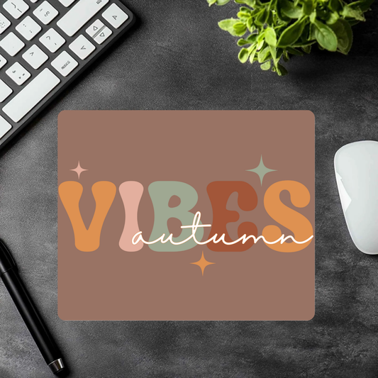 Autumn Vibes Mousepad – Cozy Fall Desk Decor