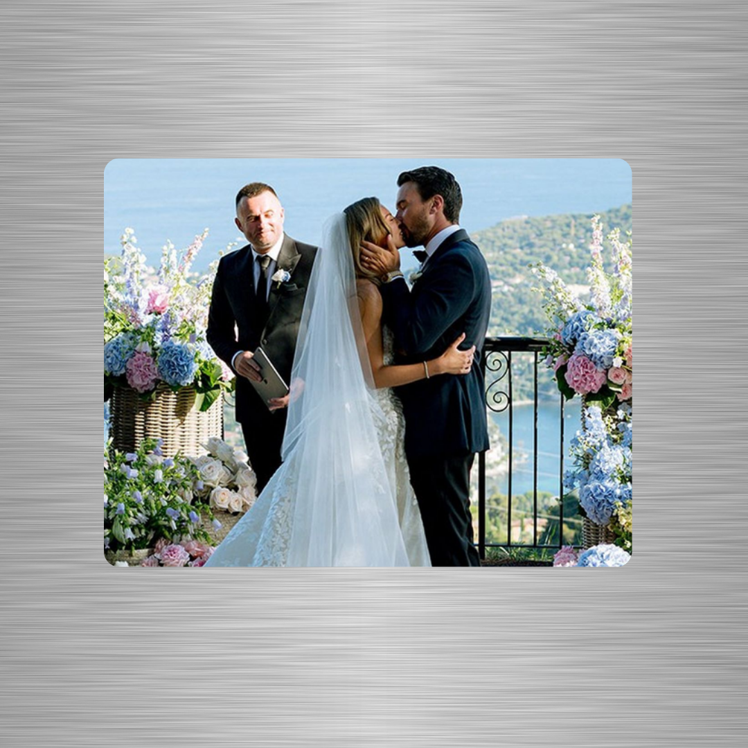 Personalized Wedding Photo Magnets - Landscape