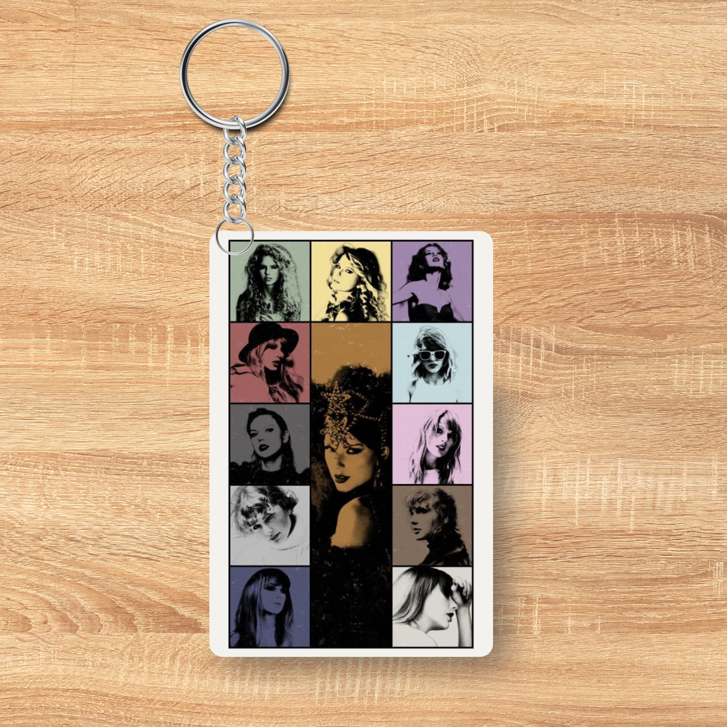 Eras Theme Acrylic Keychain | Cute Aesthetic Key Chain for Bags, Keys & Gifts
