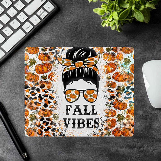Fall Vibes Mousepad – Cozy Autumn Desk Mat 🍁