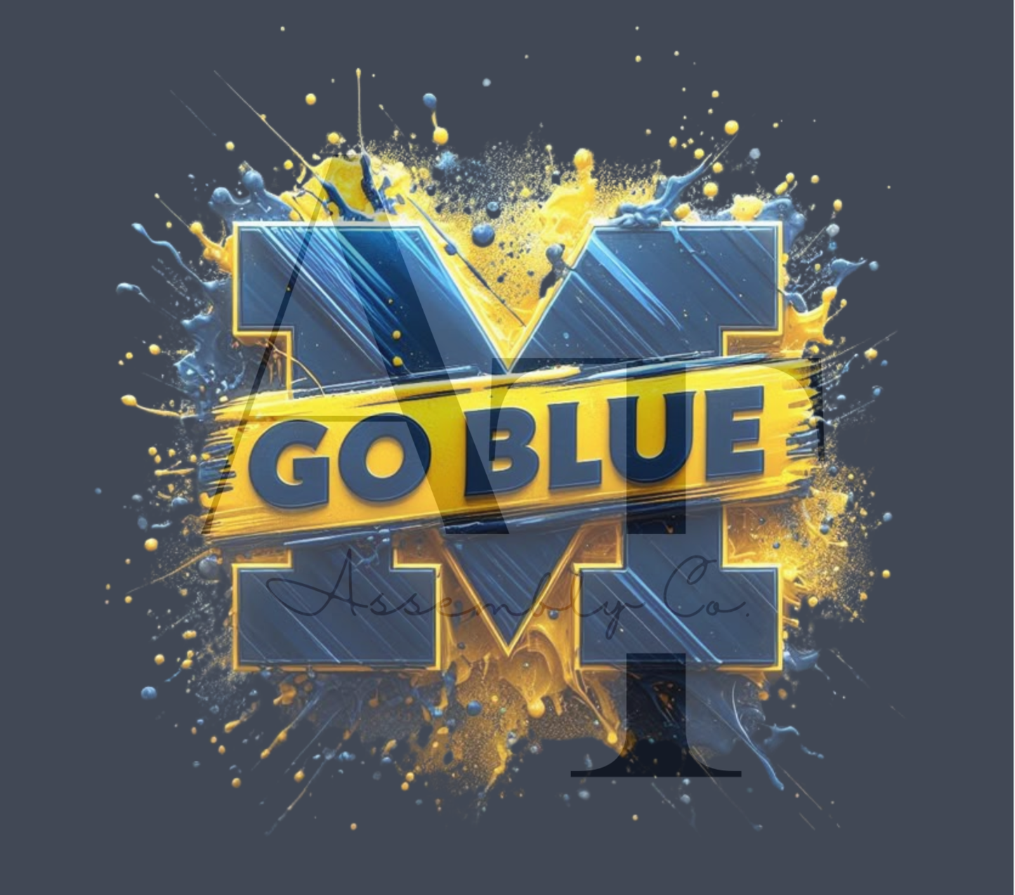 Michigan Pride 20oz Tumbler β Blue & Maize Game Day Cup for College Fans, Students & Alumni
