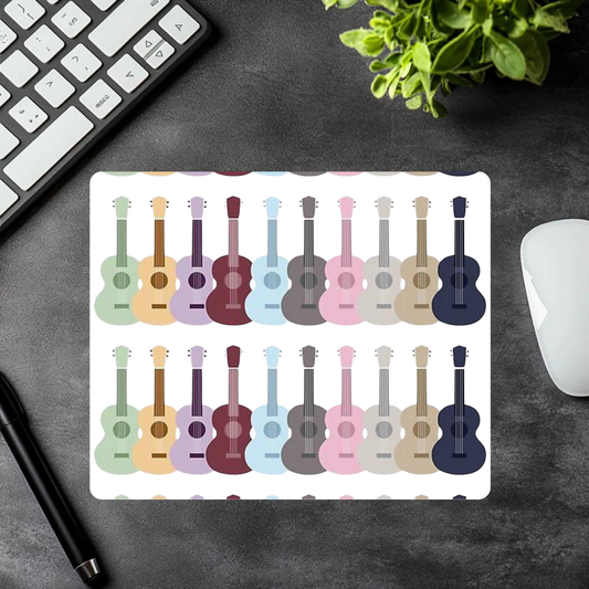 Era-Inspired Guitar Mousepad – Music Lover Desk Mat