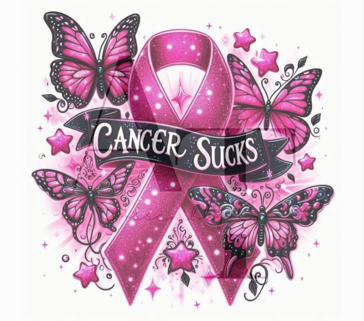 Breast Cancer Sucks 20oz Tumbler – Bold Pink Ribbon Awareness Cup for Fighters, Survivors & Supporters