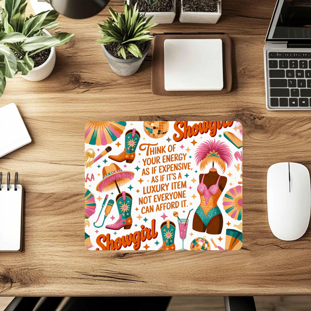 Pop Showgirl Desk Mat – Aesthetic Mousepad