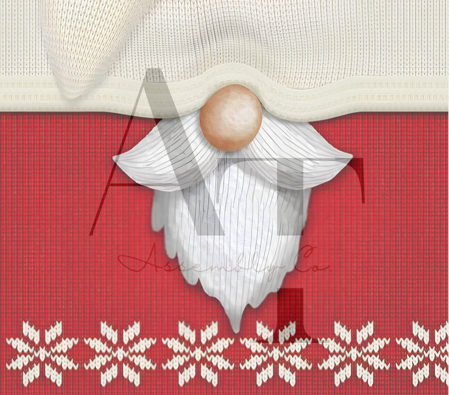 Red Christmas Gnome 20oz Tumbler ā Holiday Cup for Coffee, Cocoa & Winter Cheer