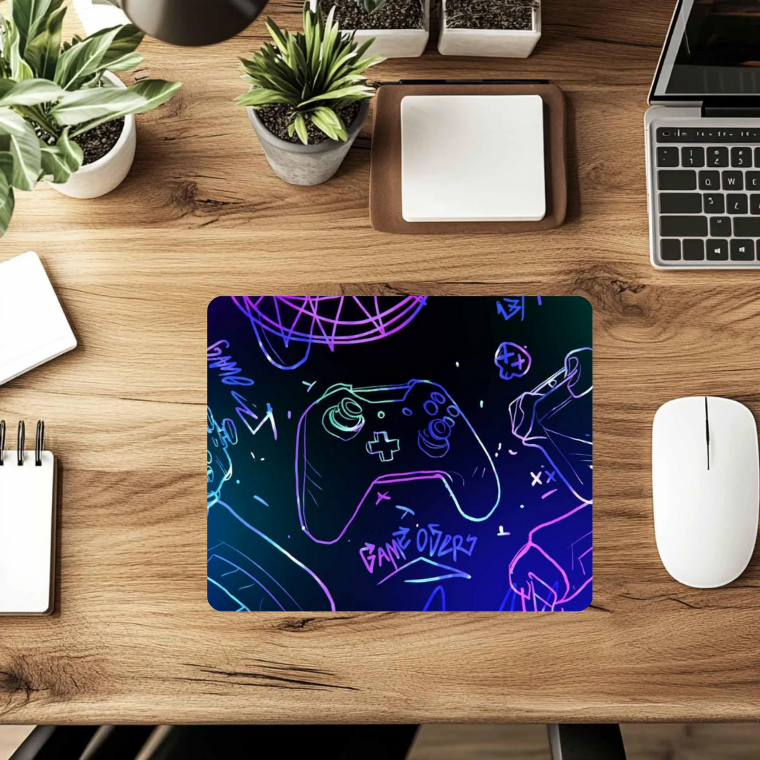Premium Gamer Mousepad – Smooth Surface & Non-Slip Base