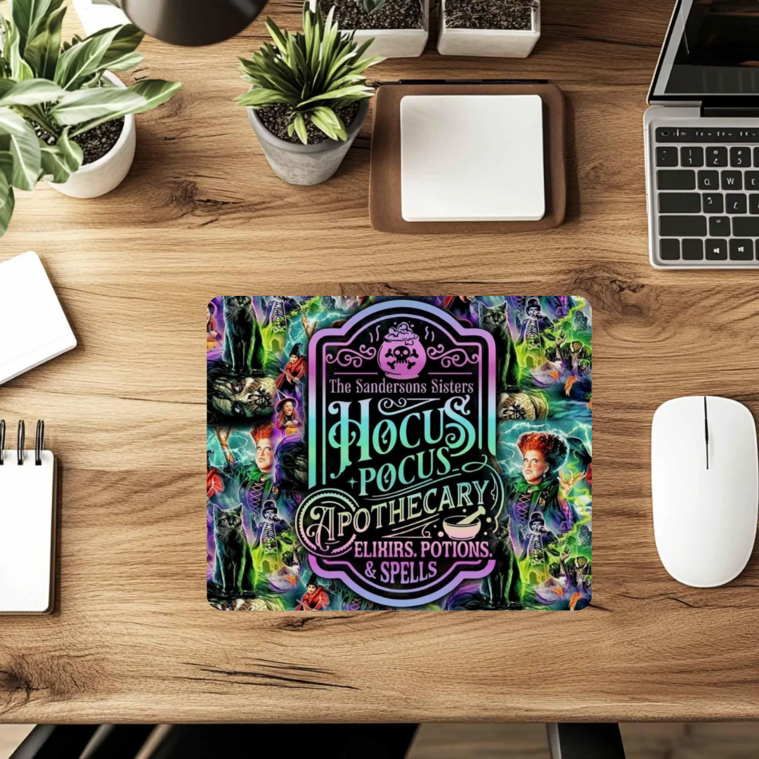 Sisters Spell Mousepad – Witchy & Magical Desk Mat