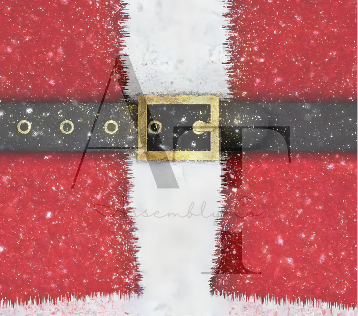 Santa Belt 20oz Tumbler – Classic Christmas Cup for Coffee, Cocoa & Holiday Cheer