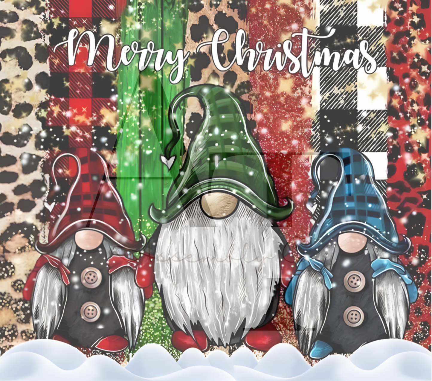 Merry Christmas Gnome 20oz Tumbler – Cute Holiday Cup for Coffee, Cocoa & Festive Cheer