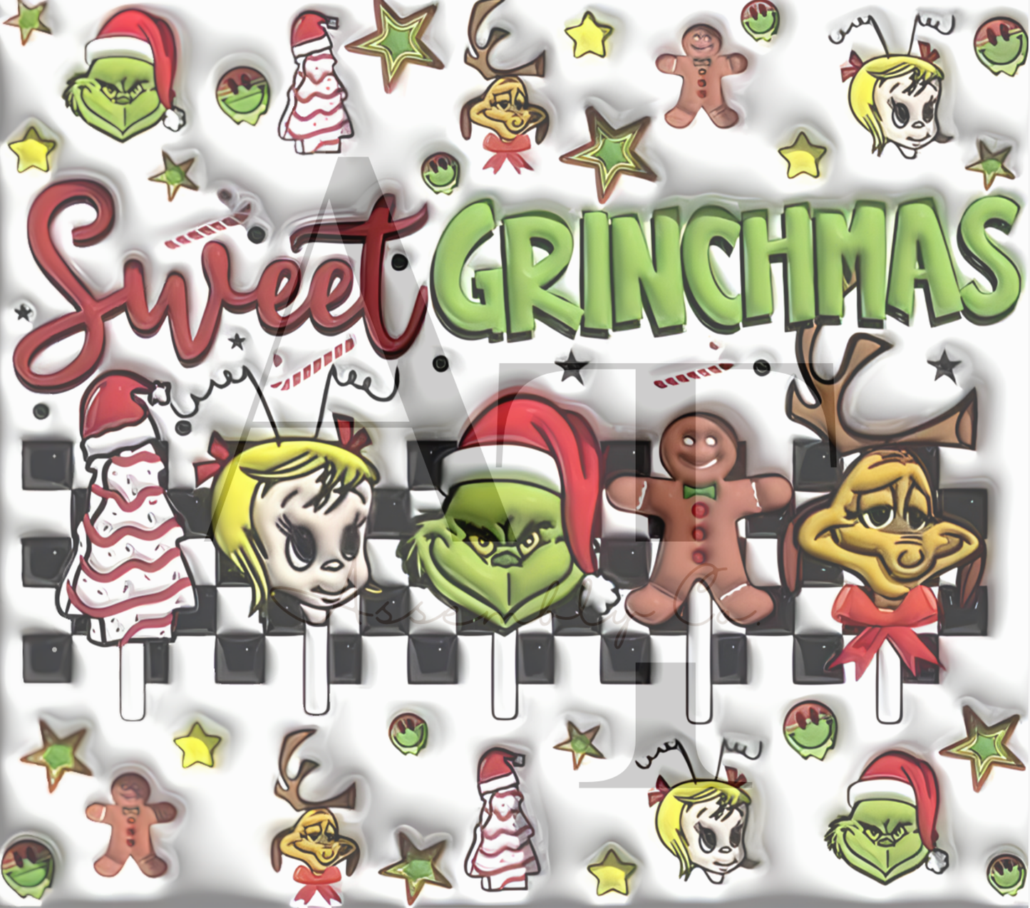 Sweet Grinchmas 20oz Tumbler โ Cute Holiday Cup for Christmas Lovers & Grinch Fans