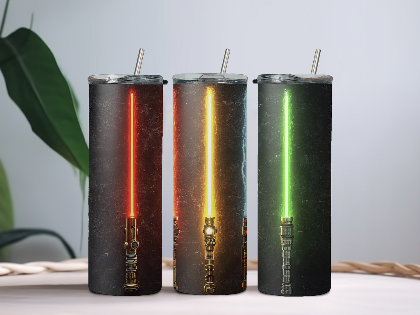 Galactic Laser Sword Tumbler – Space Warrior-Inspired Cup