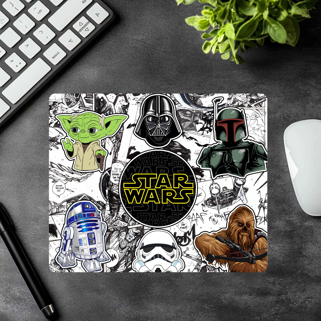 Galaxy Heroes Mousepad – Space Adventure Desk Mat