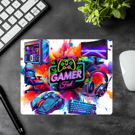 Gamer Fuel Desk Pad – Level-Up Performance Mousepad