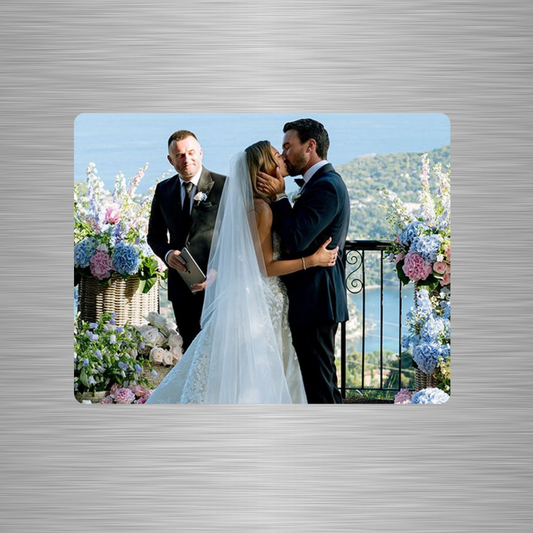 Personalized Wedding Photo Magnets - Landscape