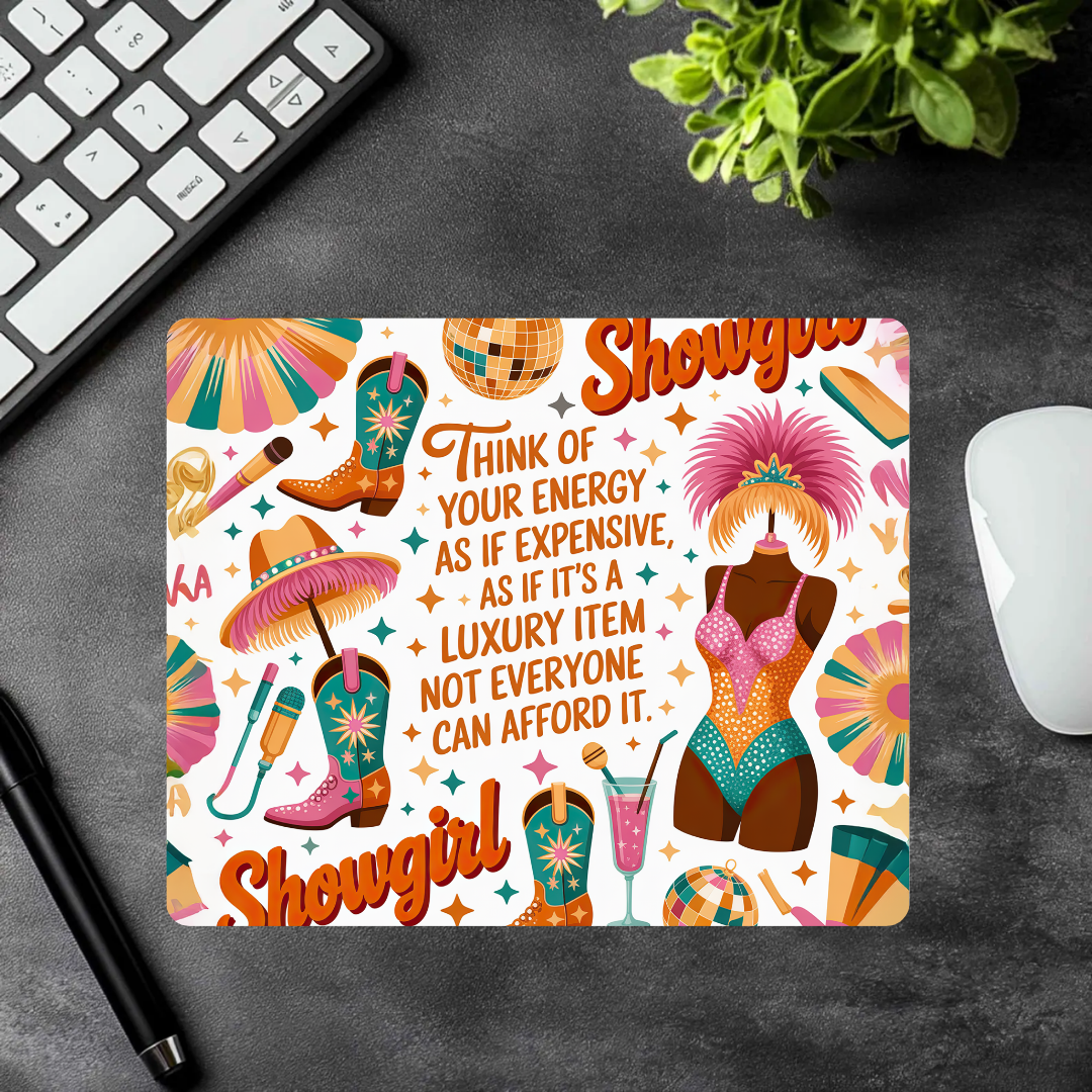 Pop Showgirl Desk Mat – Aesthetic Mousepad