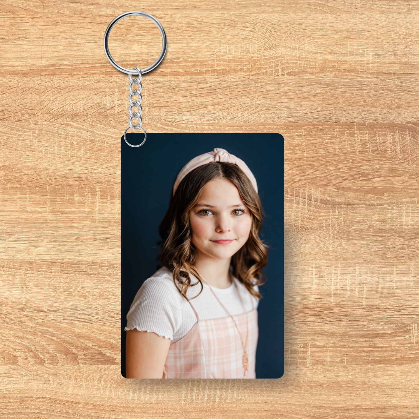 School Photo Keychain – Custom Student Picture Keychain | Perfect Teacher & Parent Gift