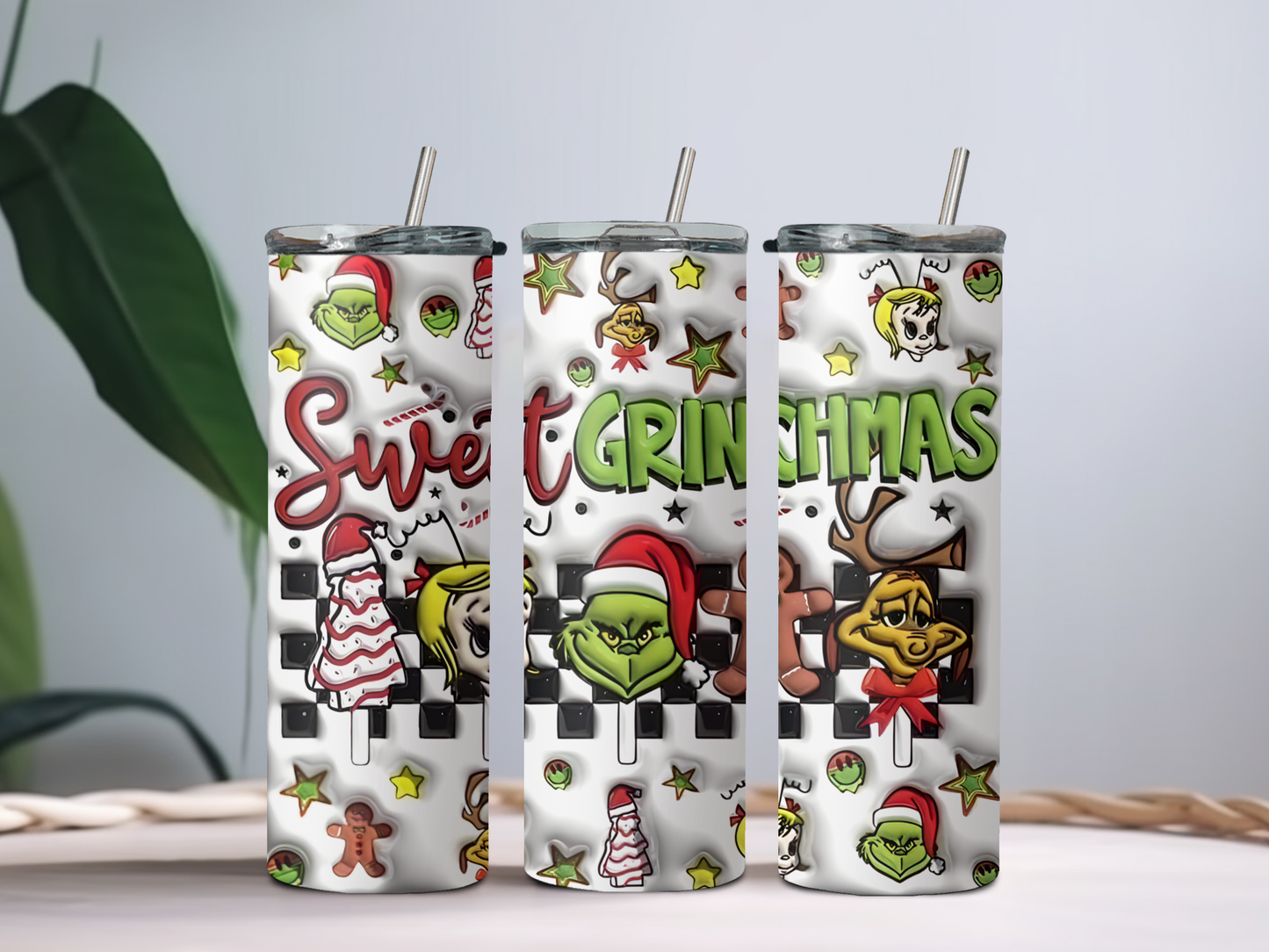 Sweet Grinchmas 20oz Tumbler – Cute Holiday Cup for Christmas Lovers & Grinch Fans