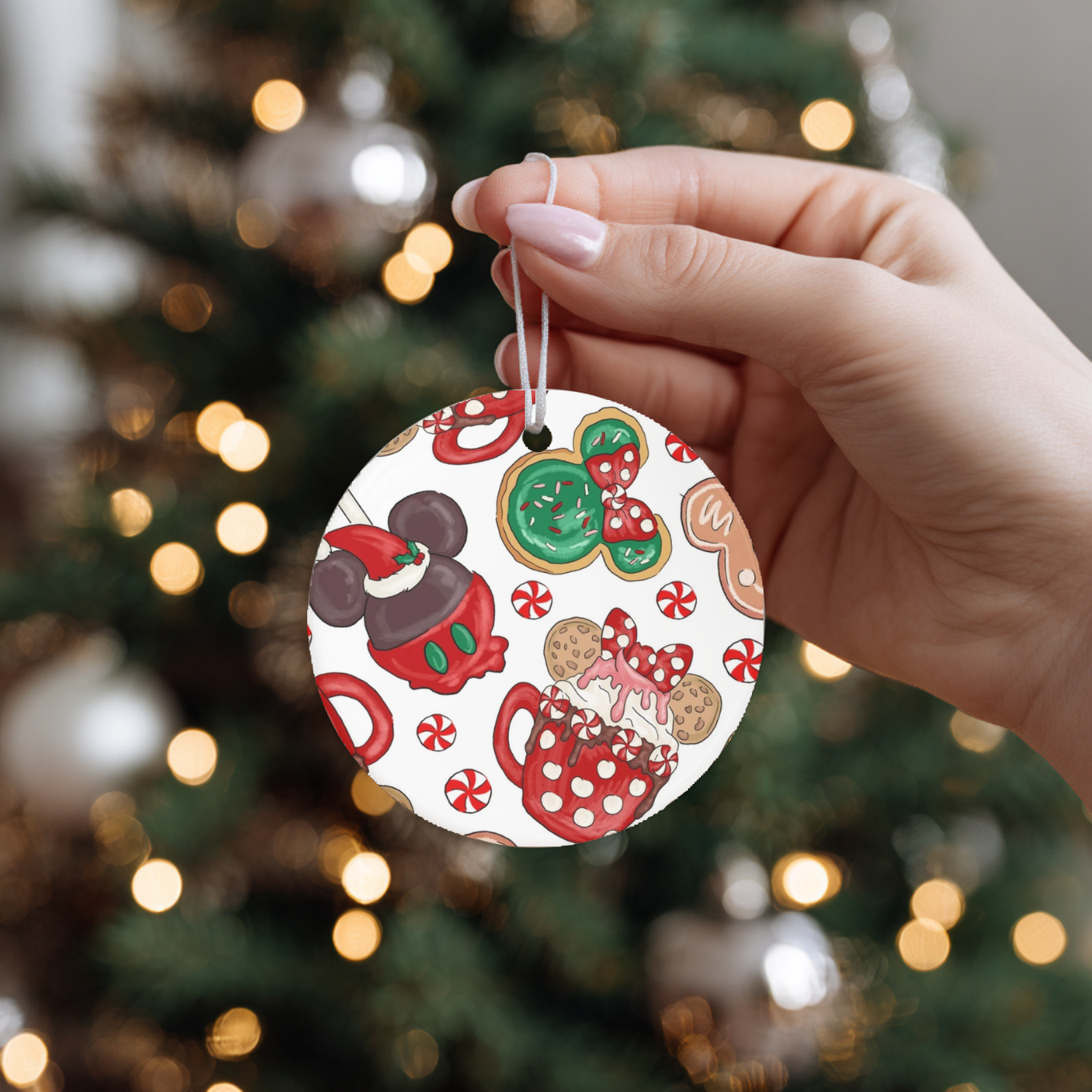 Disney-Inspired Christmas Ornament • Magical Holiday Decor • Fairytale Keepsake Gift